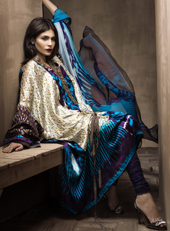 Sana Safinaz Silk Winter Collection 