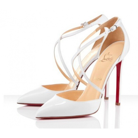 white high heel