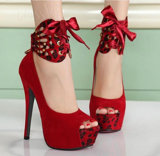Red high heel